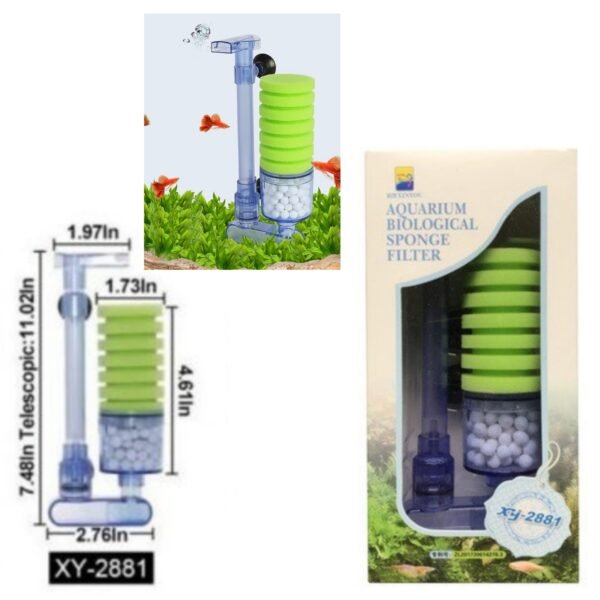 (GEE) XINYOU XY-2881 Sponge Filter