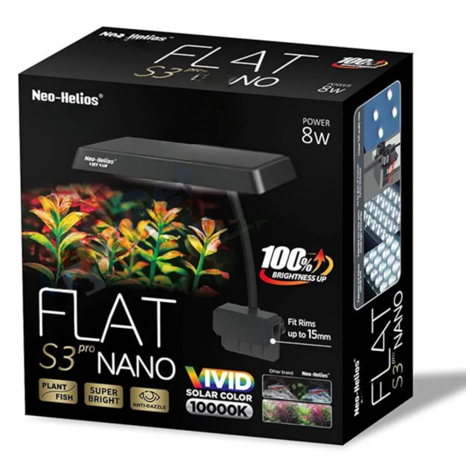 Helious Light (MD) NEO Helious S3 PRO Aquarium Light (8W) – SNK Aqua Pets | Live ...
