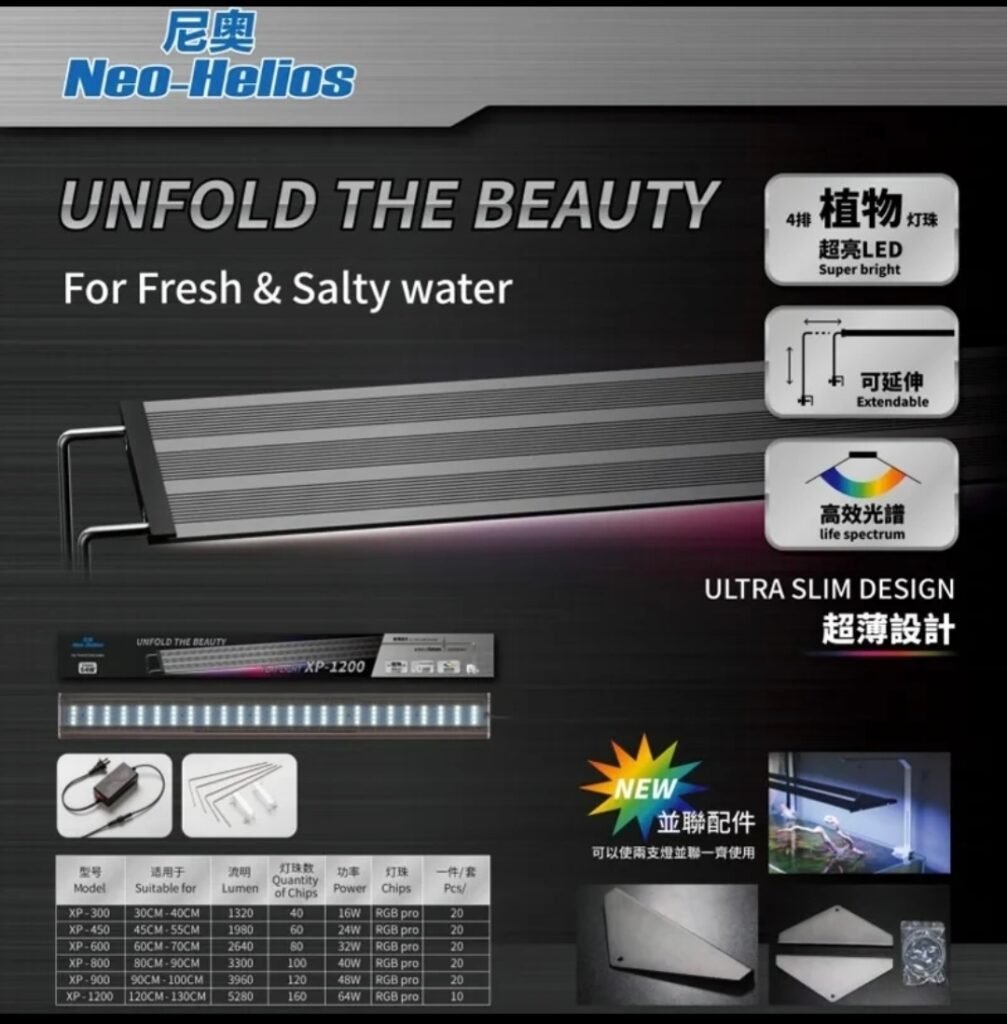 Helious Light (MEE) NEO Helious XP-450 Aquarium Light (24W) – SNK Aqua Pets | Live ...