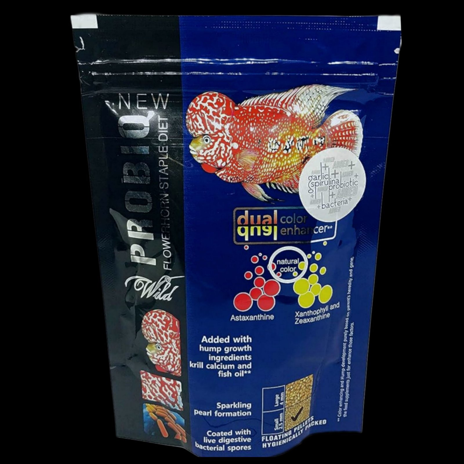Fish Pro Bio (CD) Aquatic Remedies Wild Probio Flower Horn Staple Diet Long Grain ...