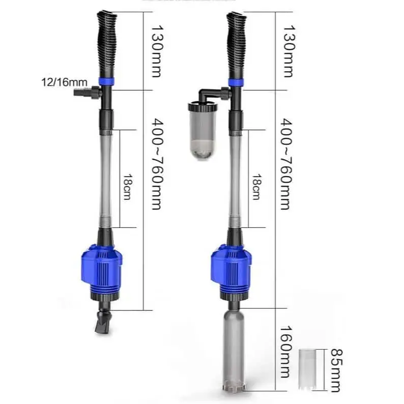 Sunsun-HXS-02-Electric-water-exchanger-Aquarium-gravel-cleaner-16W-7