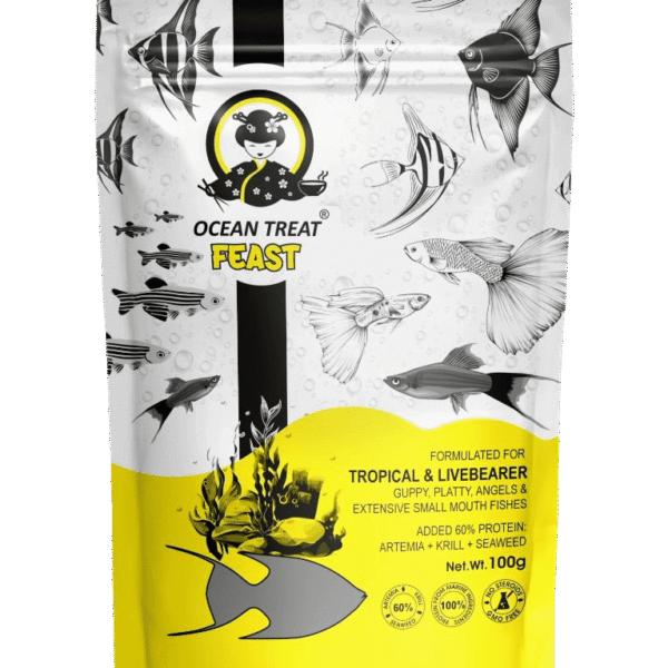 (DCCCC) TROPICAL & LIVEBEARER (FEAST-OCEAN TREAT) (100g)